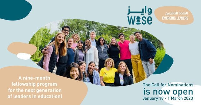 WISE Emerging Leaders Fellowship Program 2023 for young leaders in Education (Fully Funded to Milan, Italy & Doha, Qatar)