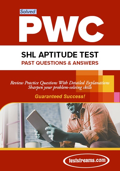 PWC Aptitude Test Past Questions And Answers [Free]