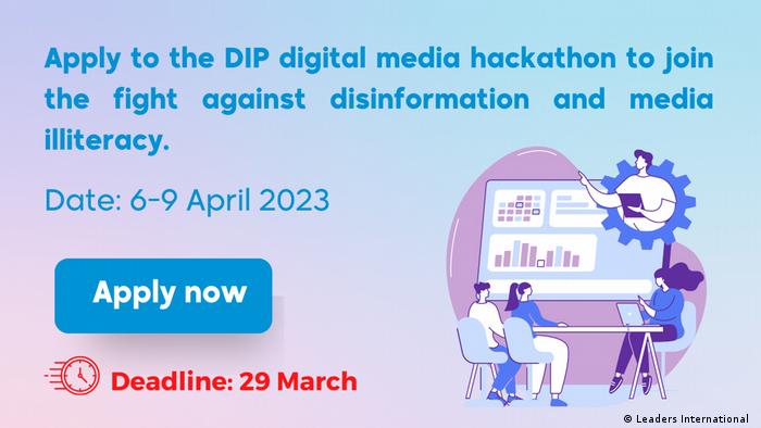 Digital Innovations for Peace Hackathon 2023 for MENA Digital Media Entrepreneurs.