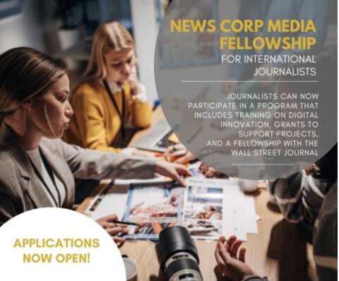 ICFJ 2023 News Corp Media Fellowship for Digital Innovation (Fully Funded)