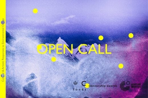 The Prince Claus Fund/Goethe-Institut Mentorship Award Cultural & Artistic Responses to Environmental Change (€10.000 award)