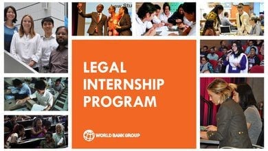 The World Bank Legal Vice Presidency’s (LEG VPU) Fall 2023 Internship Program for highly-motivated law students