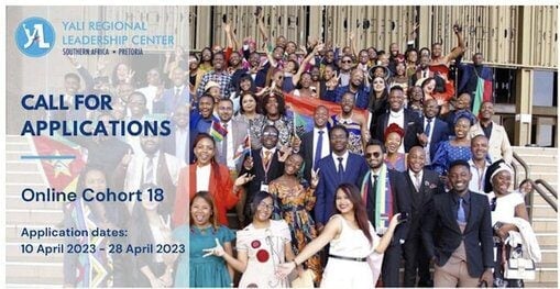 Young African Leaders Initiative (YALI) RLC Southern Africa Emerging Leaders Program 2023 – Online Cohort 18