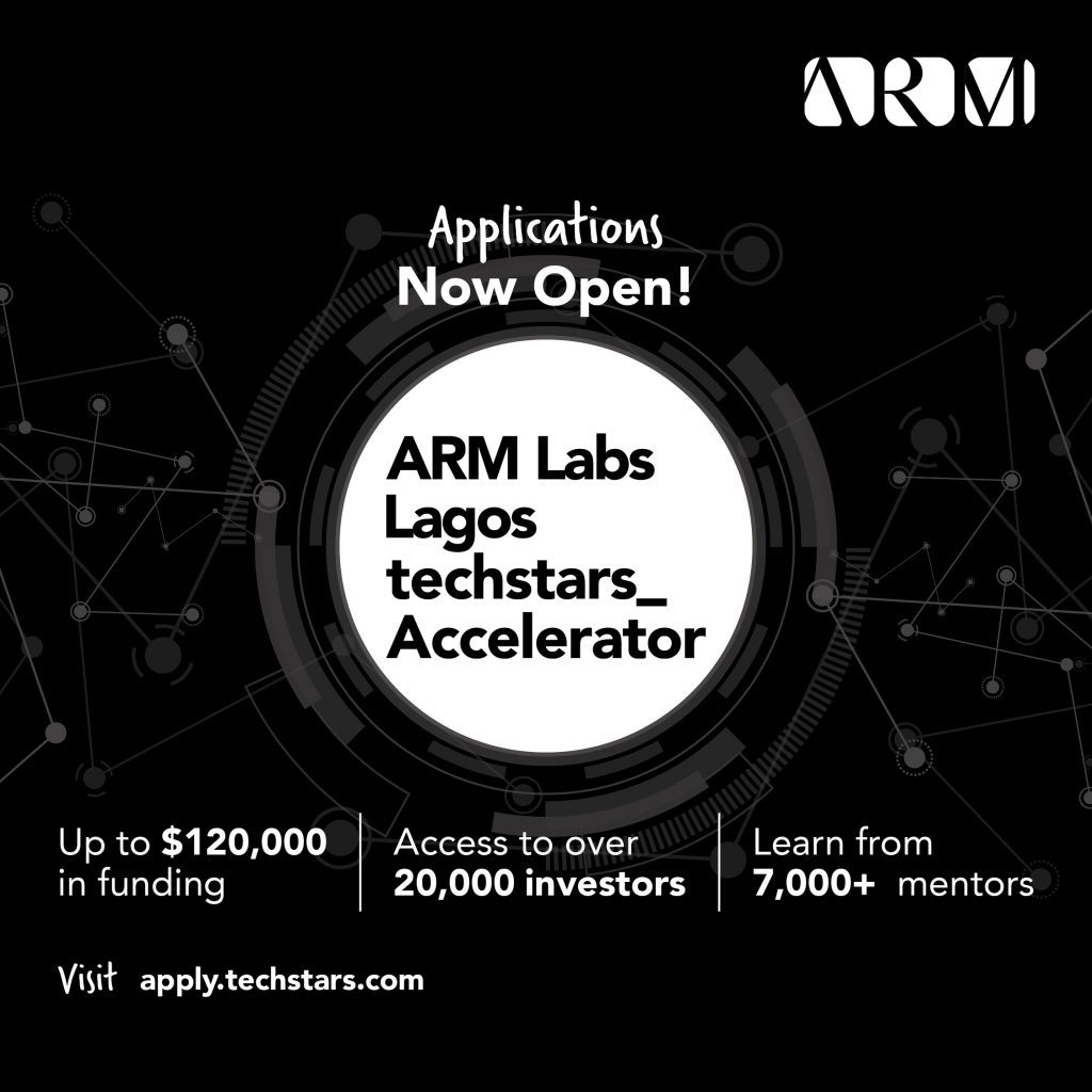 ARM Labs Lagos Techstars Accelerator Program 2023 for early-stage fintech and TalentTech companies