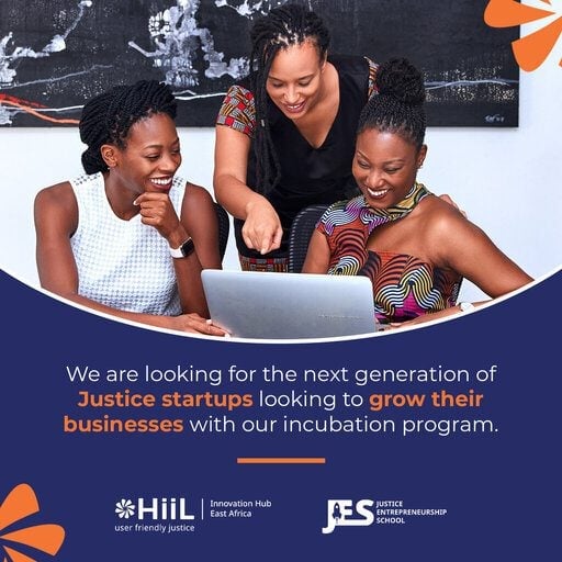 HiiL Innovation Hub East Africa 2023 Justice Entrepreneurship School for early-stage Kenyan entrepreneurs