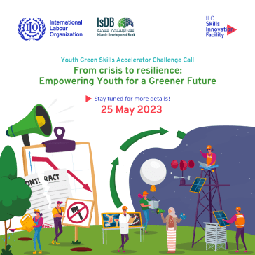 IsDB-ILO Youth Green Skills Accelerator Challenge 2023 for youth-led organizations
