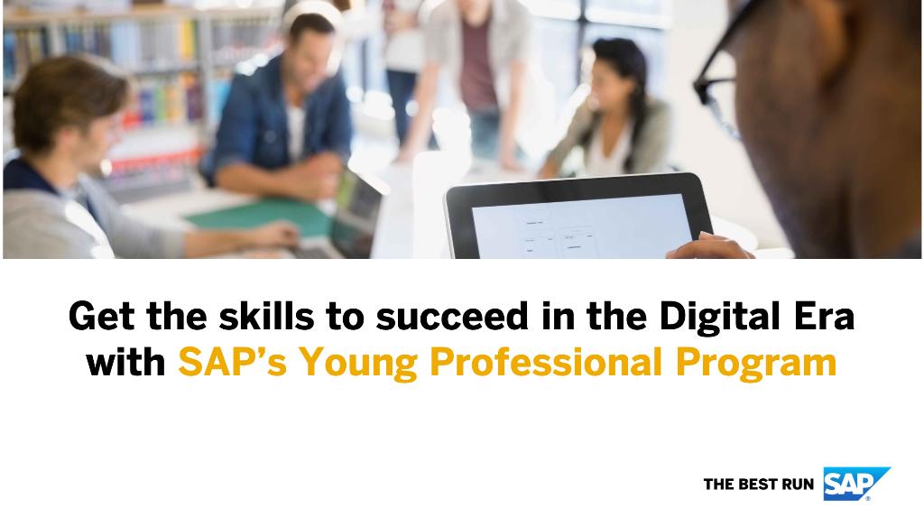 SAP Young Professionals Program 2023 for young African graduates.