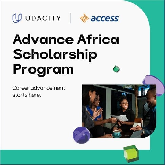 Access Bank Udacity Advance Africa Scholarship Program (Cohort 3) 2023 for Young Africans