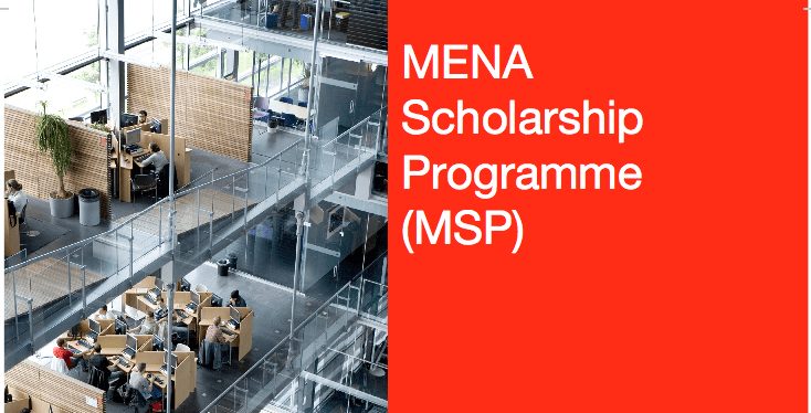 MENA Scholarship Programme 2024 for Study in the Netherlands (Fully Funded)