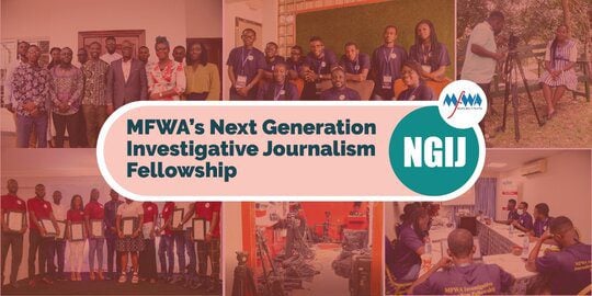 Next Generation Investigative Journalism Fellowship 2023 for young West African Journalists