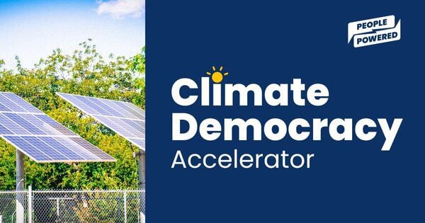 People Powered Climate Democracy Accelerator Program 2023 for civil society leaders