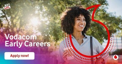 Vodacom Early Careers Programmes – Discover Graduate & Internship Programme 2024 for young African graduates.