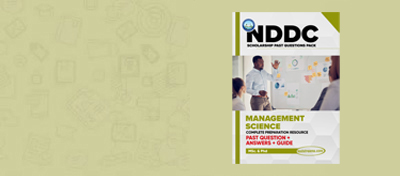NDDC Scholarship Management Science Past Questions And Answers [Free – Download]