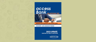 Access Bank Job Aptitude Test Past Questions And Answers [Free – PDF Download]