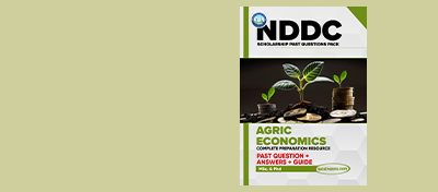 NDDC Scholarship Agric Economics Past Questions And Answers [Free – Download]