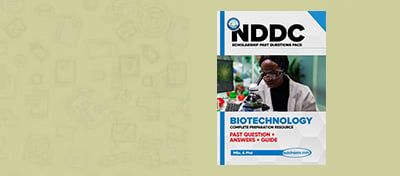 NDDC Scholarship Biotechnology Past Questions And Answers [Free – Download]