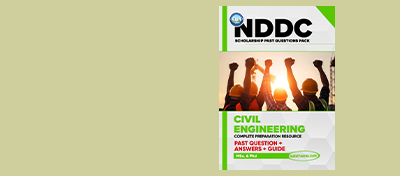 NDDC Scholarship Civil Engineering Test Past Questions and Answers[free Download]