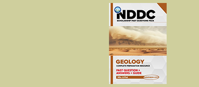 NDDC Scholarship  Geology Past Questions And Answers  [Free – Download]