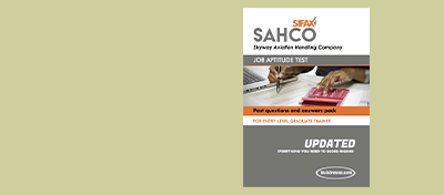 SAHCO Aptitude Test Past Questions and Answers Updated [Free Download]