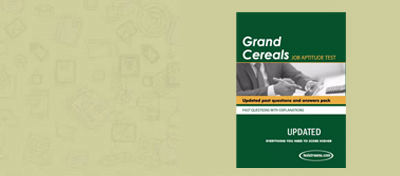 Grand Cereals Aptitude Test Past Questions and Answers [Free – PDF Download]