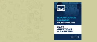 HCP Aptitude Test Past Questions And Answers [Free – PDF Download]