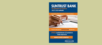 SunTrust Job Bank Aptitude Test Past Questions and Answers-   [FreePDF Download]