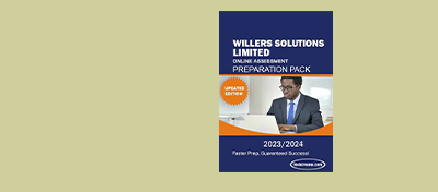 Willers Solutions Limited Aptitude Test Past Questions and Answers- [FreePDF Download]