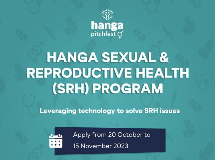 Hanga Sexual & Reproductive Health (SRH) Program for African tech Startups ($30,000 USD in grant funding)