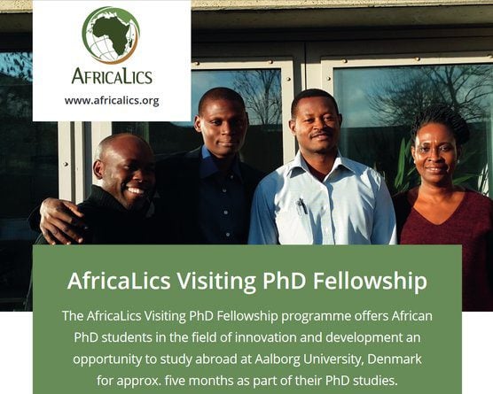 AfricaLics Visiting PhD Fellowships 2024 for young African PhD Students.