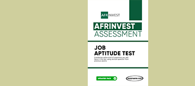 Afrinvest Aptitude Test Past questions and Answers