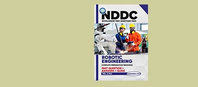 NDDC Scholarship Past Questions And Answers – Robotic Engineering