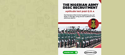 Free Nigerian Army DSSC Aptitude Test Past Questions and Answers PDF Download for 2024