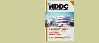 NDDC Architecture Scholarship Past Questions And Answers-PDF Download
