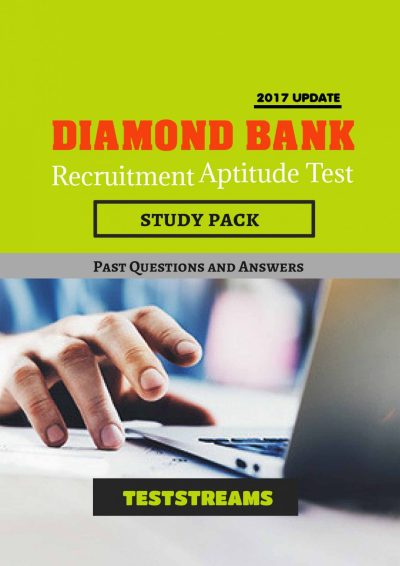 Diamond bank Aptitude Test Past questions study pack- PDF Download
