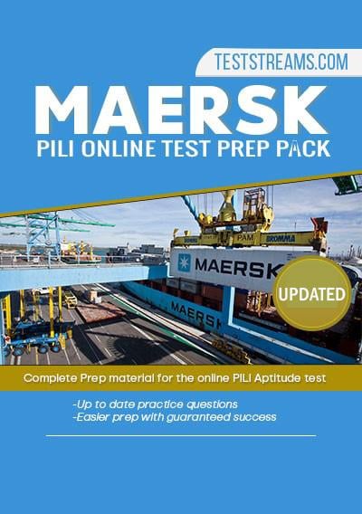 Maersk (PLI) Online Aptitude Test Past Questions And Answers - 2023 PDF Download