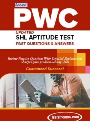 PWC online aptitude test (SHL) past questions study pack