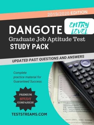 Dangote Job aptitude test Past Questions study pack
