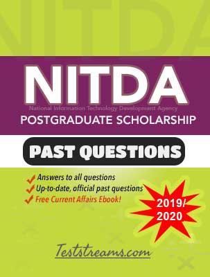 NITDA Scholarship Aptitude Test Past Questions Study Pack- PDF Download