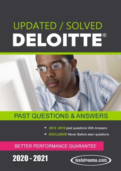 past questions for Deloitte aptitude test