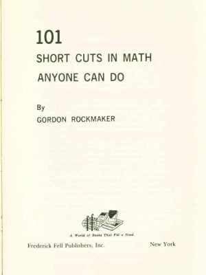 101_Math_Shortcuts