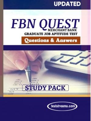 FBNQuest Merchant Bank Aptitude test study pack- PDF Download