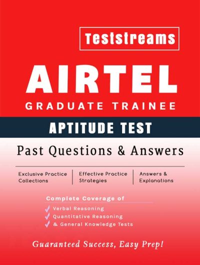 Airtel Aptitude Test Past Questions study pack- PDF Download