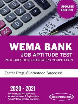 Wema Bank Aptitude Test Past Questions And Answers - 2022 Download