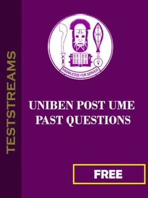 Download Free Uniben Post Utme Past Questions [official Copy]- Pdf Download