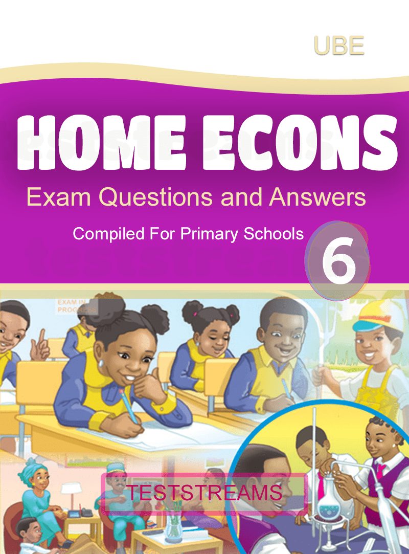 Home Economics Exam Questions and Answers for Primary 6- PDF Download