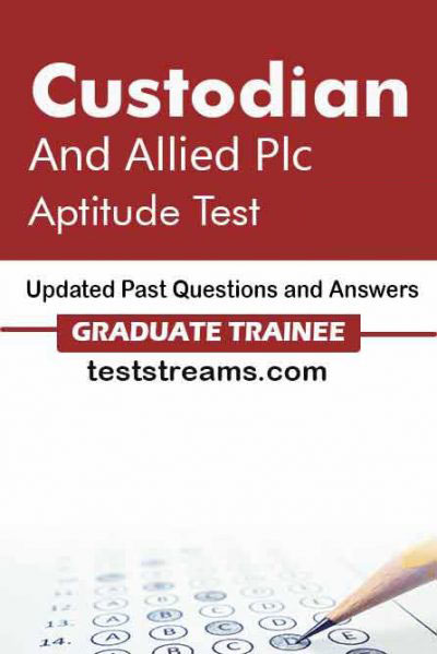 Custodian and Allied Aptitude Test past questions and answers- PDF Download