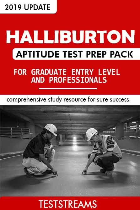 Halliburton Aptitude Test past questions and answers- PDF Download