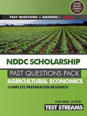 NDDC Scholarship Test Past Questions And Answers – AGRIC ECONOMICS- PDF Download