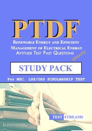 Ptdf Scholarship Aptitude Past Questions And Answer For Renewable Energy And Efficient Management Of Electrical Energy- Pdf Download