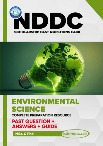 NDDC Scholarship Past Questions And Answers - ENVIRONMENTAL SCIENCE- PDF Download